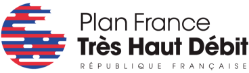 Logo officiel du programme national Plan France Très Haut Débit
